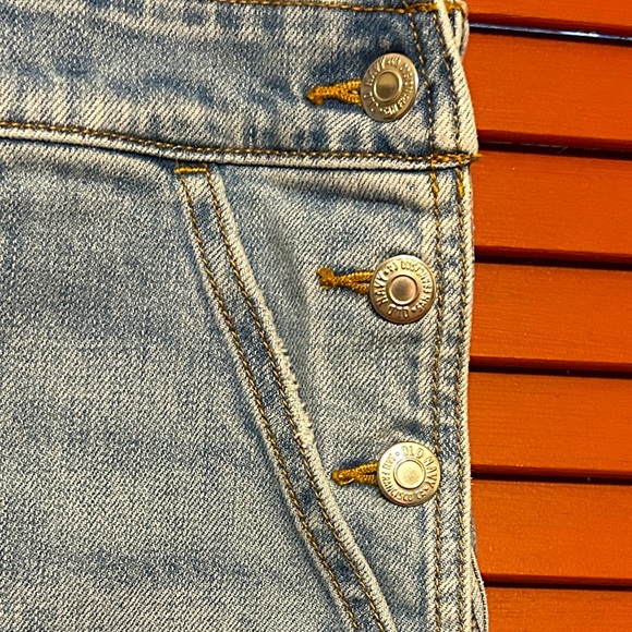 Old Navy Blue Denim Overalls - Picture 4 of 5